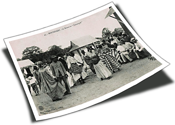 Dance Kamougé antique Guyane